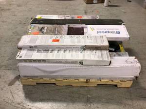 Mix Lot of Tile Flooring - Contains 20 Cases - Review all pictures - various conditions