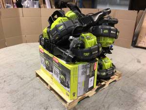 Assorted Lot of Ryobi 2 Cycle Gas Backpack Blowers 760 CFM - Contains 10 - Open Boxes Review all pictures