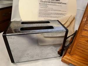 lot 8 image: Wood Bread Box and More