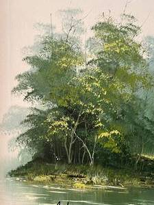 lot 25 image: Signed Oil Painting - Adams