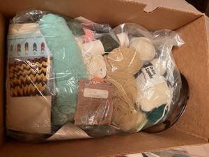 lot 68 image: Lot 6 - Box of Yarn