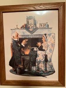 lot 76 image: Pair of 2 Norman Rockwell Pictures