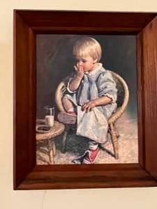 lot 91 image: Two Children Pictures