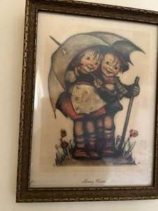 lot 88 image: 2 Vintage Hummel Pictures