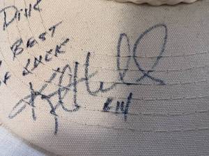 lot 139 image: Signed Kent Hrbek Hat