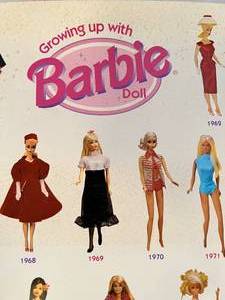 lot 135 image: Barbie Poster 1959 - 1997
