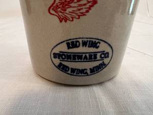 lot 150 image: Redwing Stoneware Candle