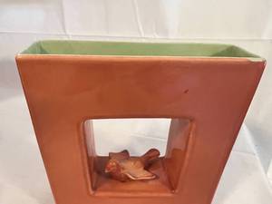 lot 207 image: Red Wing Vase #430 - 1956