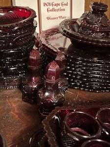 lot 226 image: 1876 Cape Cod Dish Collection - 83 Piece set