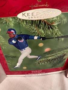 lot 248 image: Lot of Baseball Hallmark Ornaments