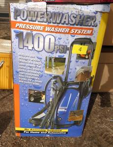 New Pressure Washer 1400psi