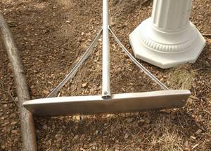 Snow roof rake