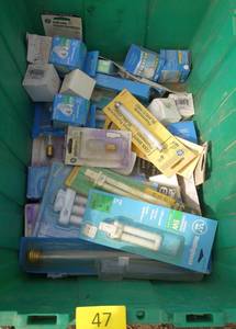 Box of light bulbs