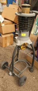 Portable backyard propane bug zapper