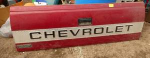 Nice condition Chevrolet tailgate