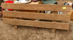Wood tailgate