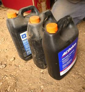 3 gallon jugs Dexcool Antifreeze
