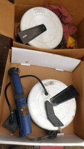 2 used cord reels