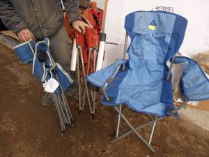 3 camping chairs