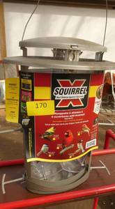 New bird feeder, squirrel resistant
