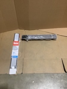 OATEY Designline 24 in. Stainless Steel Linear Shower Drain with Square Pattern Drain Cover. See Pictures