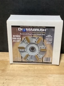 Diamabrush 4.5 in. 50-Grit Wood Deck Tool. See Pictures