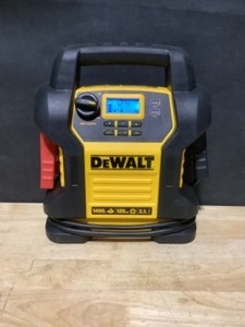 DEWALT 1400 Peak Amp Portable Car Jump Starter with Digital Compressor. See Pictures