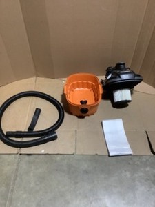 RIDGID 4 Gal. 5.0-Peak HP Portable WetDry Shop Vacuum with Filter, Dust Bag, Locking Hose and Car Nozzle. See Pictures