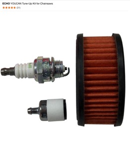 (6) ECHO YOUCAN Tune-Up Kit for Chainsaws. See Pictures