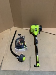 RYOBI 25cc 2-Cycle Attachment Capable Full Crank Curved Shaft Gas String Trimmer. See Pictures