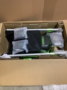 Greenworks PRO 21 in. 60V Battery Cordless Self-Propelled Walk-Behind Lawn Mower with (2) 4.0 Ah Battery and Charger. See Pictures