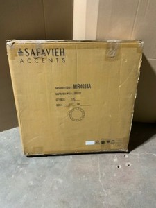 SAFAVIEH Mariner Porthole 26.5 in. x 26.5 in. Iron Framed Mirror. See Pictures