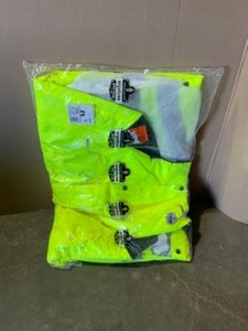 Ergodyne GloWear 2XL Lime Class E Insulated Bib Overall. See Pictures