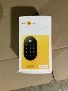 Google Nest x Yale Lock - Tamper-Proof Smart Deadbolt Lock with Nest Connect - Oil Rubbed Bronze. See Pictures