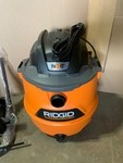 Ridgid 16 Gallon 6.5-Peak HP NXT Wet/Dry Shop Vacuum with Cart, Fine Dust Filter, Hose and Accessories