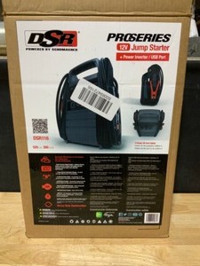 Schumacher Electric ProSeries 12-Volt 2250 Peak Amp Jump Starter with Inverter and USB Port. See Pictures