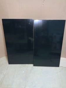 Husky 2-Pack Steel Shelf Set in Black (36 in. W x 21 in. D) for Ready-to-Assemble 36 in. Garage Gear Cabinet. See Pictures