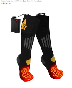 ActionHeat Unisex SmallMedium Black Cotton AA Heated Sock & Carhartt Grey Beanies. See Pictures