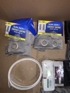 Various Colors & Styles of Home Decorators CollectionHampton Bay Blinds & Drapery Curtains. Various Conditions. See Pictures