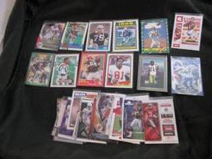 lot 6 image: 6. 30 Football Star Cards...