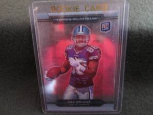 lot 7 image: 7. 2010 Topps Platinum Dez Bryant R...