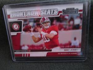 lot 10 image: 10. 2021 Panini Mac Jones Rookie Ca...