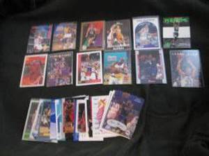 lot 13 image: 13. 30 Basketball Star Cards...
