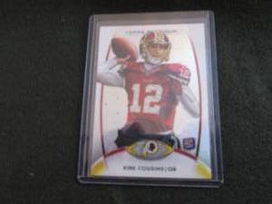 lot 25 image: 25. 2012 Kirk Cousins Topps Platinu...
