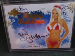 lot 34 image: 34. 2012 BenchWarmer Tina Jordan Ho...