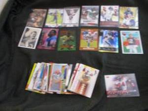 lot 40 image: 40. 35 Football Insert Cards...