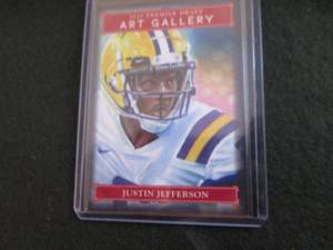 lot 45 image: 45. 2020 Justin Jefferson Rookie Ca...