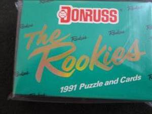 lot 50 image: 50. 1991 Donruss Rookies Set...