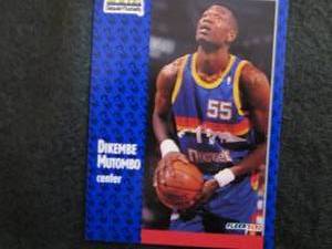 lot 51 image: 51. 50 Dikembe Mutombo Cards...