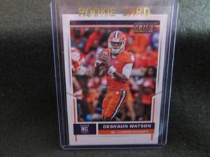 lot 62 image: 62. 2017 Deshaun Watson Rookie Card...